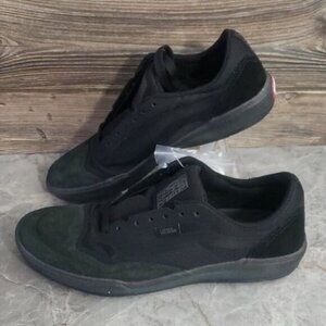 New Vans Ave Pro Mens Black Skateboarding Sneakers Size 6.5 Skater Streetwear